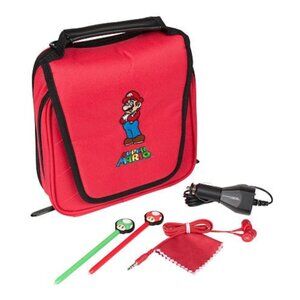 Nintendo 3DS Super Mario Bros Carrying Case Red